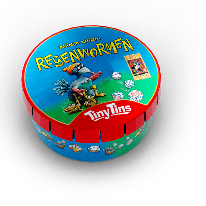 Tiny Tins: Regenwormen - Dobbelspel