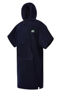 Velour poncho