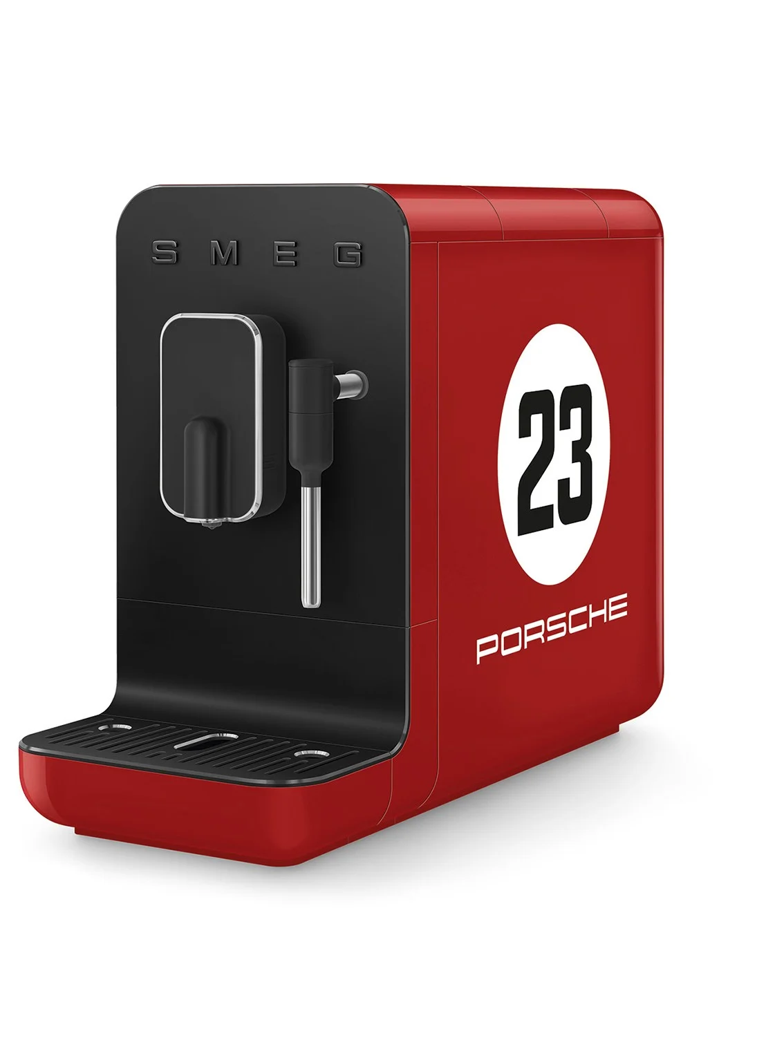 SMEG Porsche volautomatische espressomachine BCC12 - limited editon - Rood