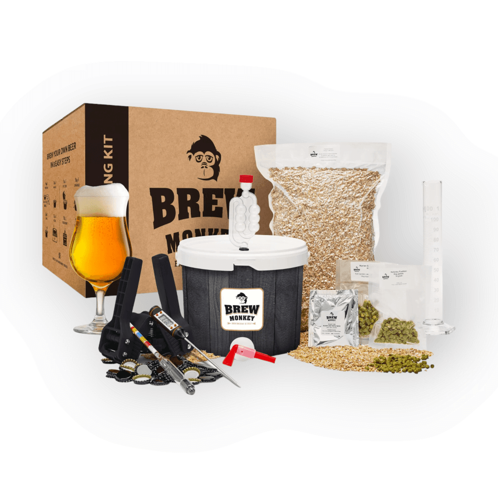 Complete bierbrouwkit voor blond bier