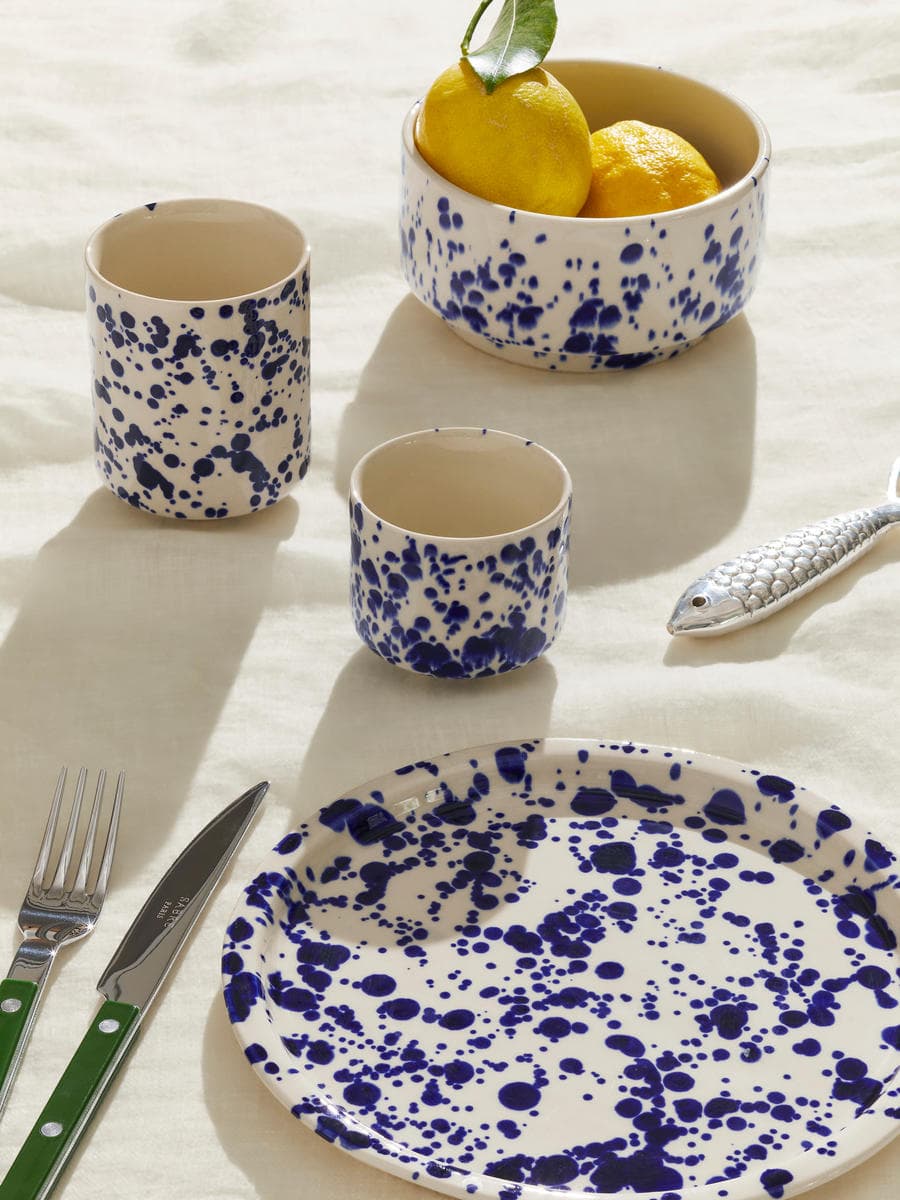 Stoneware Cups Set of 2